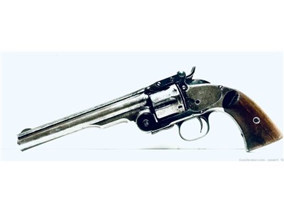 Smith and Wesson Model 3 Schofield Revolver 44