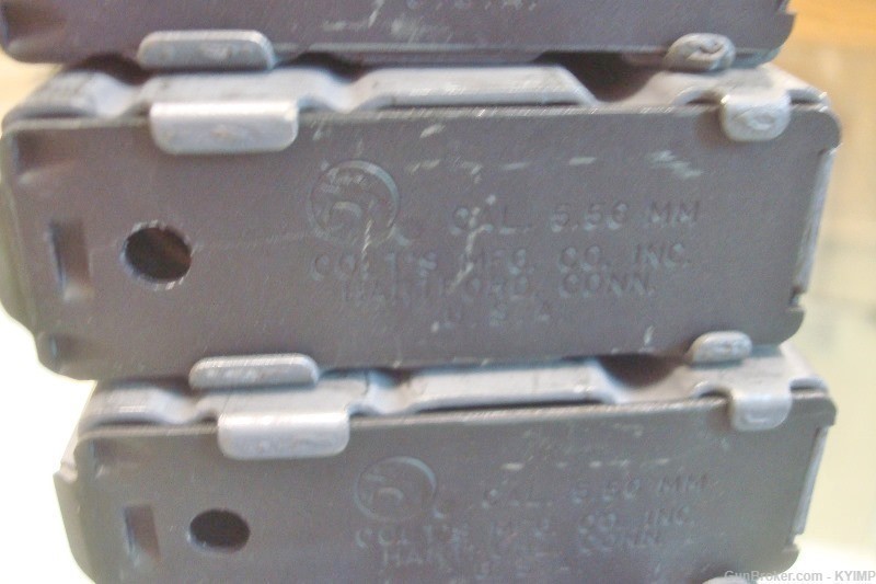 5 Original COLT AR15 NEW 30 round 556 magazine s .223 M855A1 SP1 M16 5.56-img-2