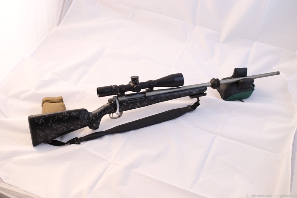 GUNWERKS LR1000 7 LRM Nightforce NXS 5.5-20x50mm, case, rangefinder,brass -img-0