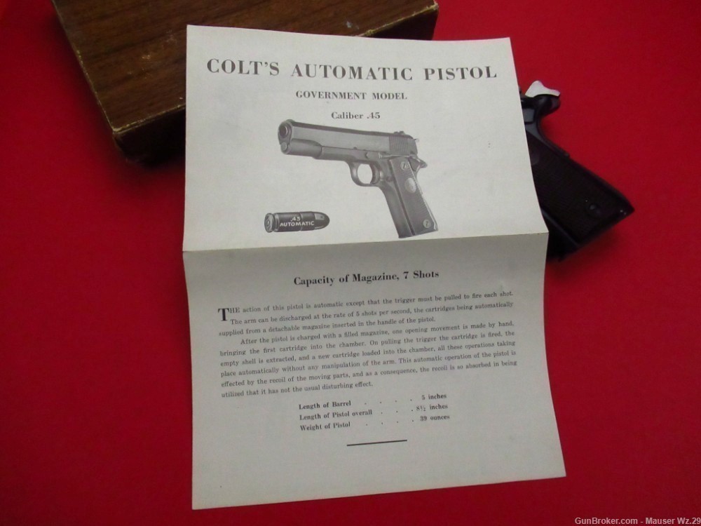 Beautiful 1966 COLT 1911 Government 45 ACP commercial 1911a1 -img-86