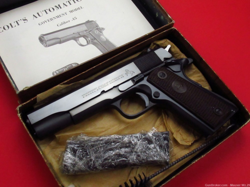 Beautiful 1966 COLT 1911 Government 45 ACP commercial 1911a1 -img-104