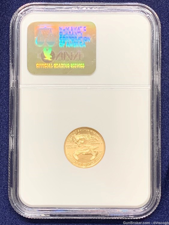 2003 Gold $5 Eagle NGC MS 70-img-1