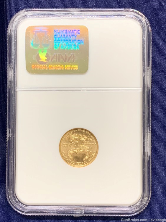 2002 Gold $5 Eagle NGC MS 69-img-1