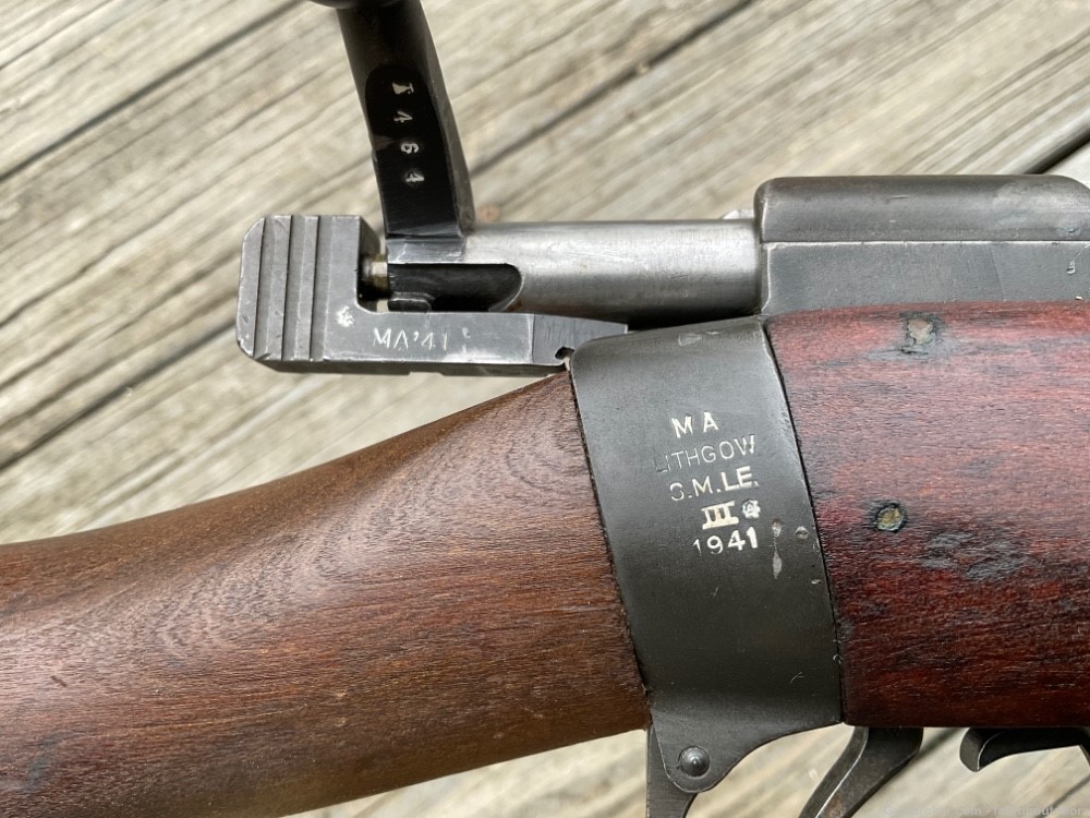 Australian SMLE Mk III Rifle 303 British Lithgow 1941 Matching w/ Sling C&R-img-18