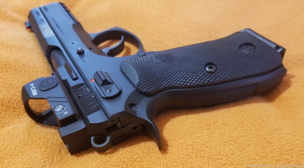 CZ 75 SP-01 9mm Pistol Milled for a Red Dot, 893352 - Penny Auction-img-6