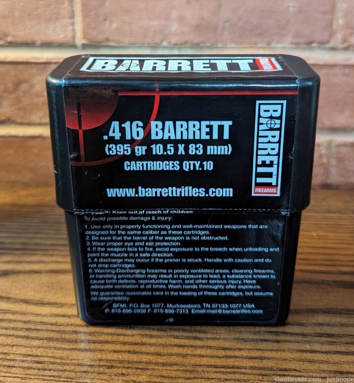 .416 Barrett 395 Grain 10 Rounds-img-0