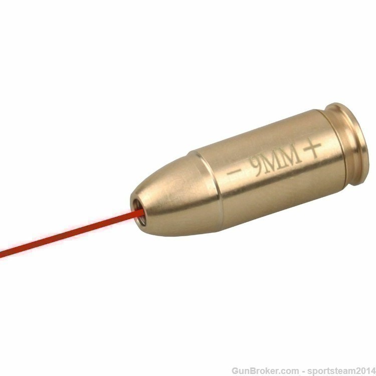 9mm handgun pistol Laser Bore Sighter Boresighter Bore Sight-img-0