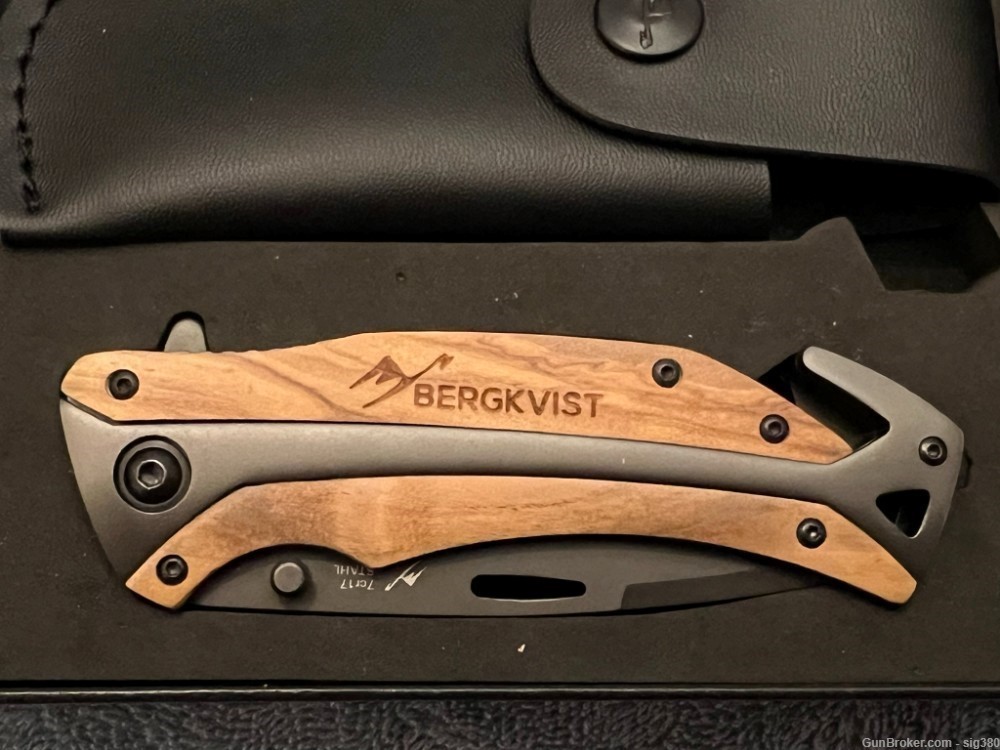 BERGKVIST K29 TITANIUM EDITION POCKET KNIFE, IN BOX-img-5