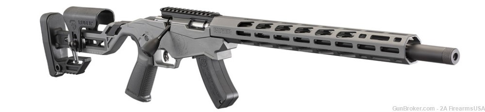 Ruger Precision - 22LR - 18" Threaded Barrel - Gray - 15+1 - Talo Exclusive-img-2