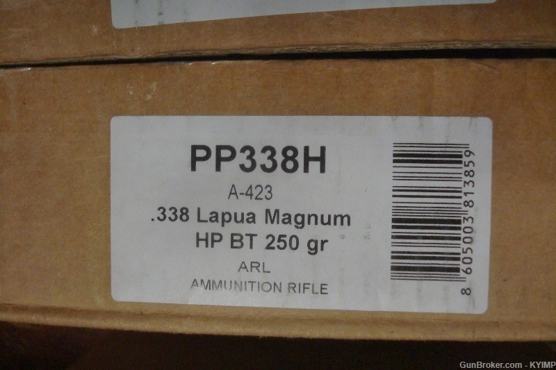 20 PPU Prvi Partizan 338 LAPUA 250 gr BTHP Factory NEW BRASS ammo-img-11