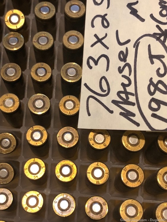 7.63x25 Mauser ammo components only penny auction no reserves-img-1