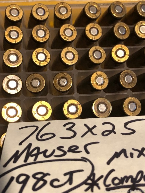 7.63x25 Mauser ammo components only penny auction no reserves-img-2
