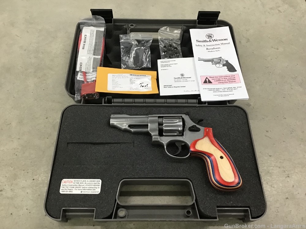Smith & Wesson Model 625-8 Performance Center .45 ACP 4” Barrel With Case-img-0