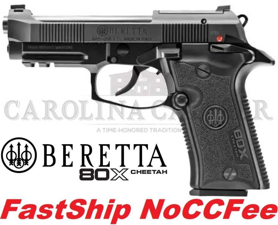 BERETTA 80X CHEETAH BERETTA 80X-CHEETAH 380 J80XBLK13-img-0