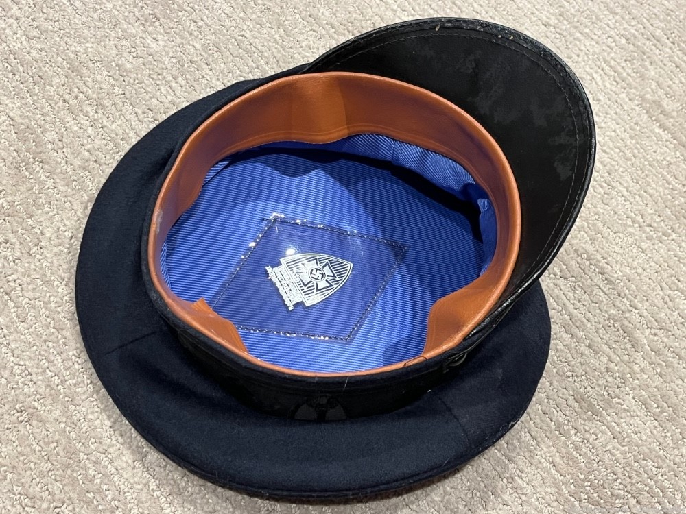 German WW2 Veteran’s Visor Hat - Original - Marked!-img-7
