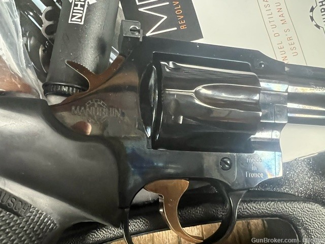 Manurhin Mr-73 / MR73 4" .357 Mag Beretta Import + New Karl Nill Grips-img-3