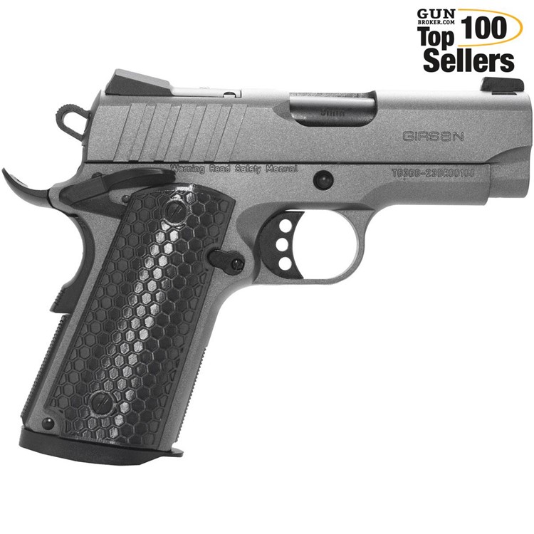 EUROPEAN AMERICAN ARMORY Girsan MC1911SC Influencer 9mm 3.4" Pistol 391140-img-0