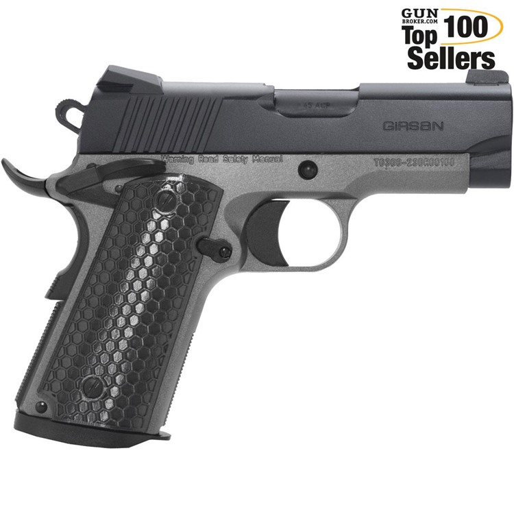 EUROPEAN AMERICAN ARMORY Girsan MC1911SC Untouchable 9mm 3.4" Pistol 392067-img-0