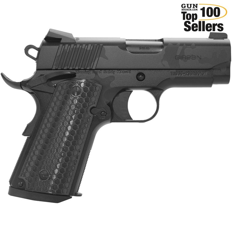 EUROPEAN AMERICAN ARMORY Girsan MC1911SC Untouchable 9mm 3.4" Pistol 392069-img-0