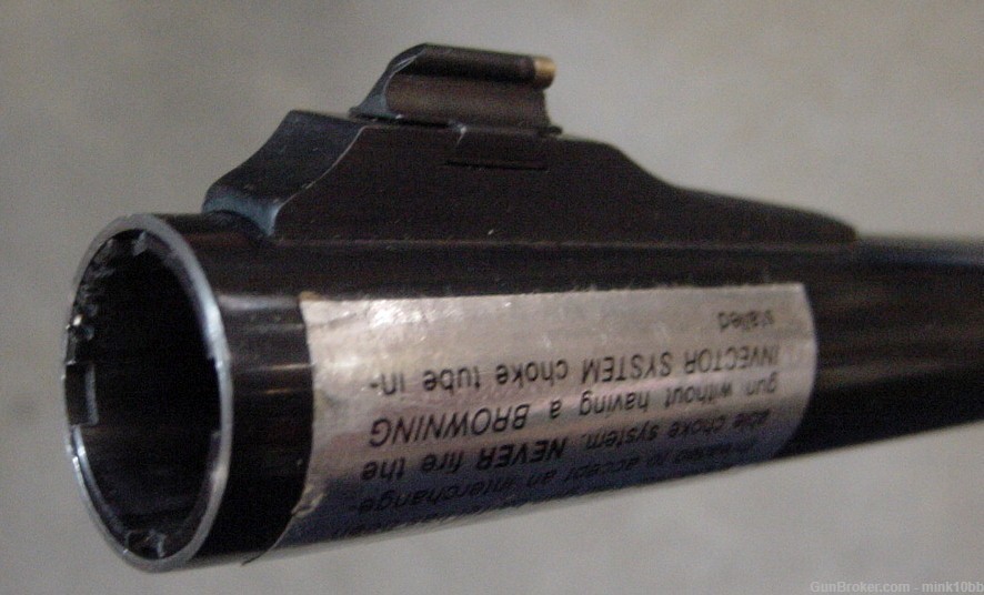 Browning A-500 Slug 12ga Barrel-img-3