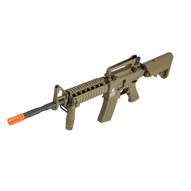 LANCER TACTICAL M4 RIS SOPMOD Gen2 Dark Earth Airosft Rifle (LT-04T-G2)-img-4