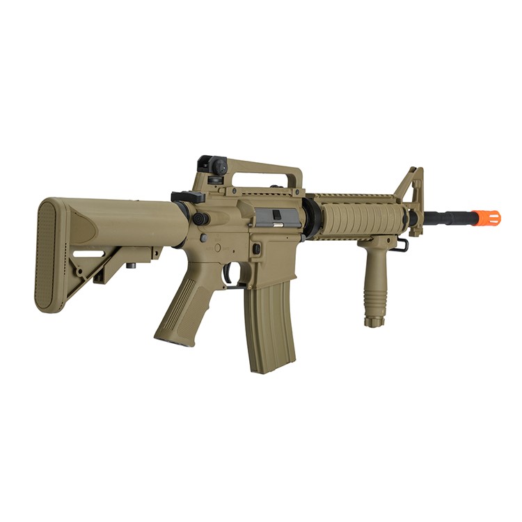 LANCER TACTICAL M4 RIS SOPMOD Gen2 Dark Earth Airosft Rifle (LT-04T-G2)-img-1