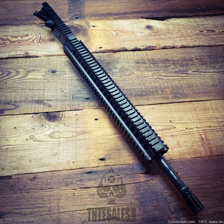 5.56 18" 1/7 MI Quadrail AR15 M4 MK12 Upper SPR DMR Midwest Industies-img-5