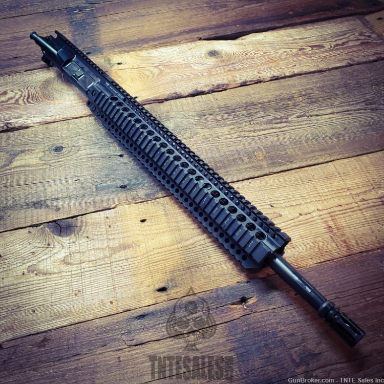 5.56 18" 1/7 MI Quadrail AR15 M4 MK12 Upper SPR DMR Midwest Industies-img-0