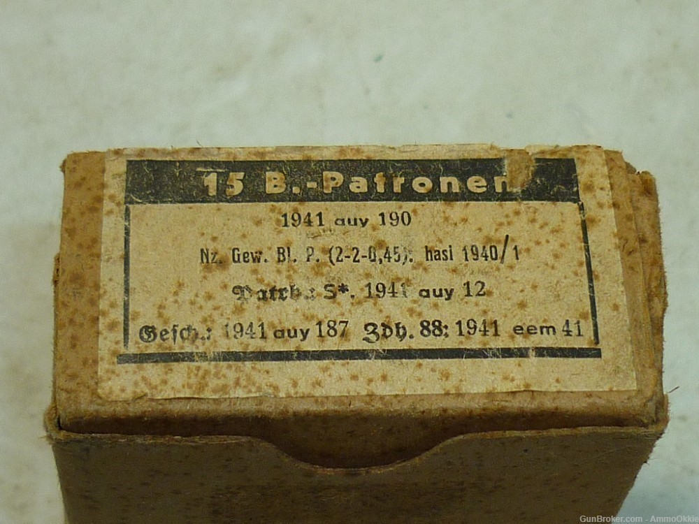 1rd - B-PATRONE - 1941 WW2 Observation Cartridge - Sniper 8x57-img-2