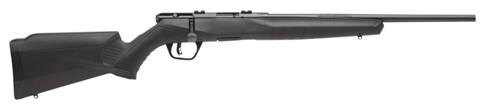 Savage B17F 17 HMR 10+1, 18, Blued Metal, Black Synthetic Stock, Right Hand-img-1