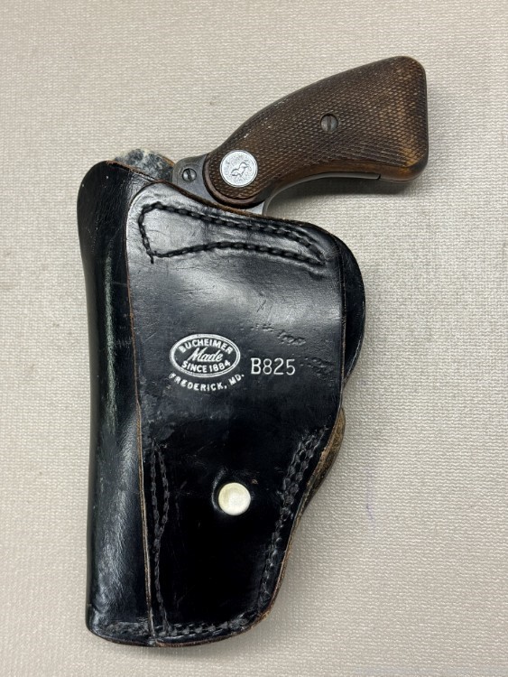 Colt Cobra 2 inch 38 Special With Vintage Leather Holster-img-13