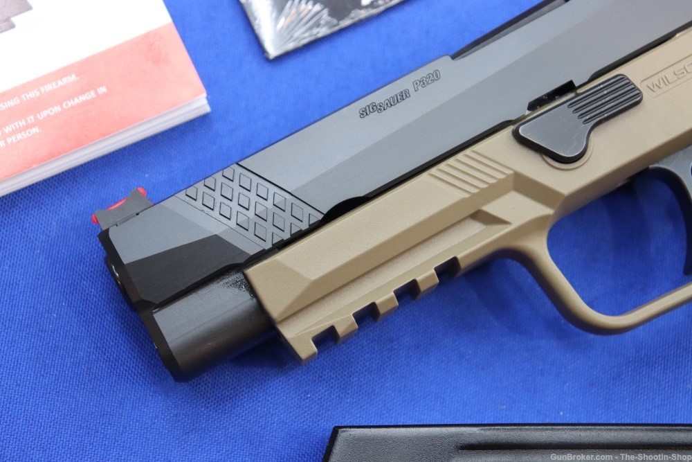 Wilson Combat Model WC P320 Pistol 9MM TUNED 17RD 2-Tone FDE Sig Sauer 320 -img-2