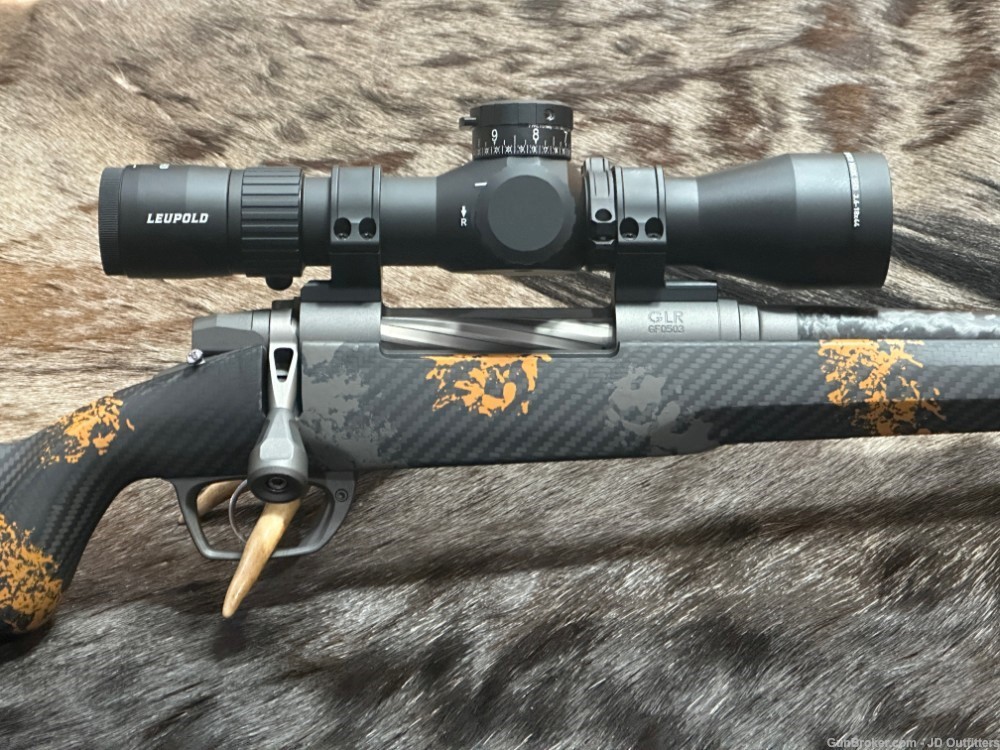 NEW GUNWERKS CLYMR 7 PRC GLR-SS 22" CARBON ORANGE LEUPOLD MARK 5HD SCOPE-img-4