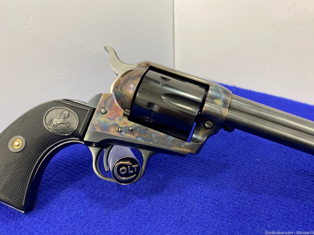 1978 Colt Single Action Army .357Mag Blue 7.5" *STUNNING 3rd GENERATION*-img-17