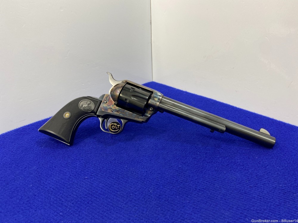 1978 Colt Single Action Army .357Mag Blue 7.5" *STUNNING 3rd GENERATION*-img-15