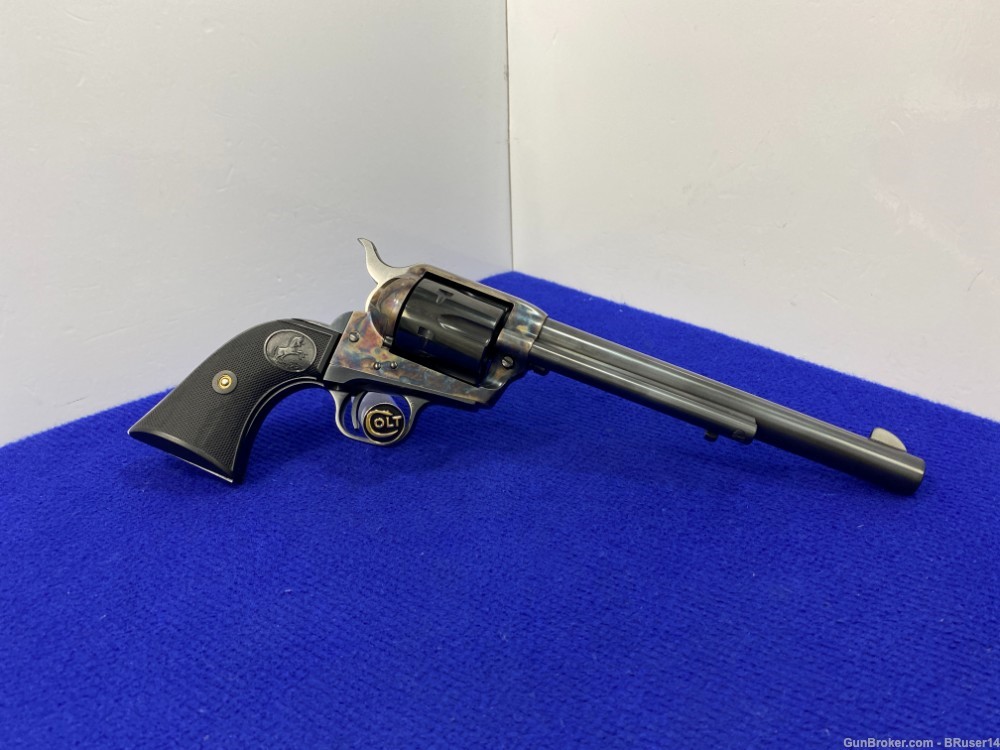 1978 Colt Single Action Army .357Mag Blue 7.5" *STUNNING 3rd GENERATION*-img-14