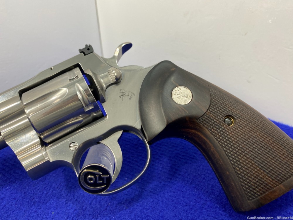 Colt Python .357 Magnum Stainless 6" *EXCELLENT CRAFTSMANSHIP*-img-5