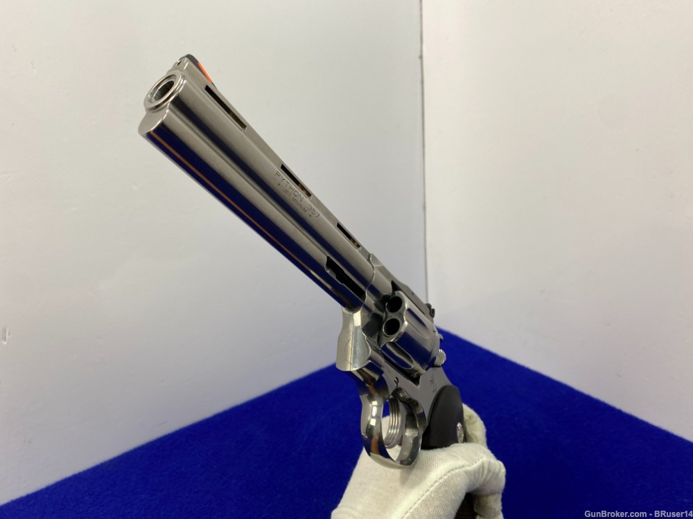 Colt Python .357 Magnum Stainless 6" *EXCELLENT CRAFTSMANSHIP*-img-28