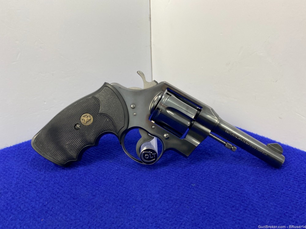 1961 Colt Official Police .38 Special Blue 4" *AMAZING POST WAR REVOLVER*-img-13