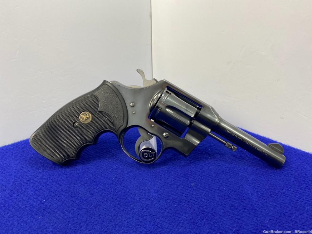 1961 Colt Official Police .38 Special Blue 4" *AMAZING POST WAR REVOLVER*-img-11