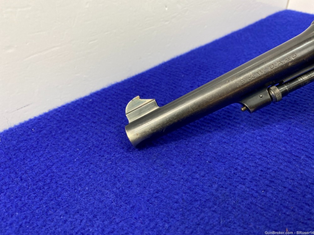 Smith Wesson 45 Hand Ejector US Army M1917 .45 ACP "EAGLE'S HEAD S34 STAMP*-img-6
