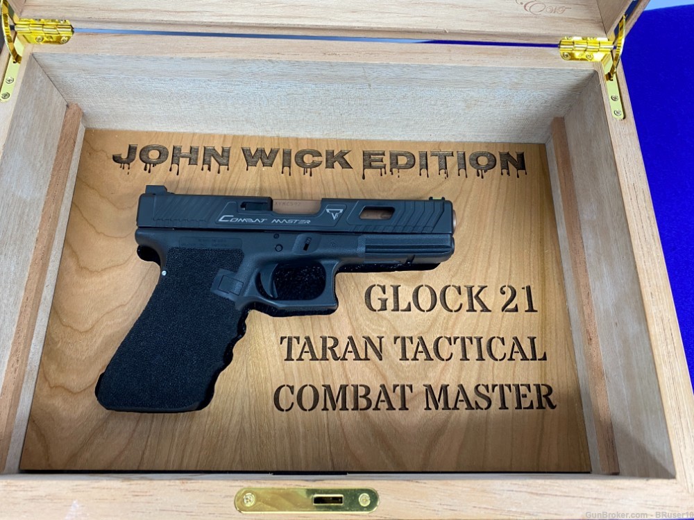 Glock 21 Gen4 .45ACP *CUSTOM TARAN TACTICAL  JW2 COMBAT MASTER PACKAGE*-img-2