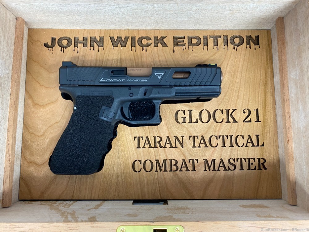 Glock 21 Gen4 .45ACP *CUSTOM TARAN TACTICAL  JW2 COMBAT MASTER PACKAGE*-img-6