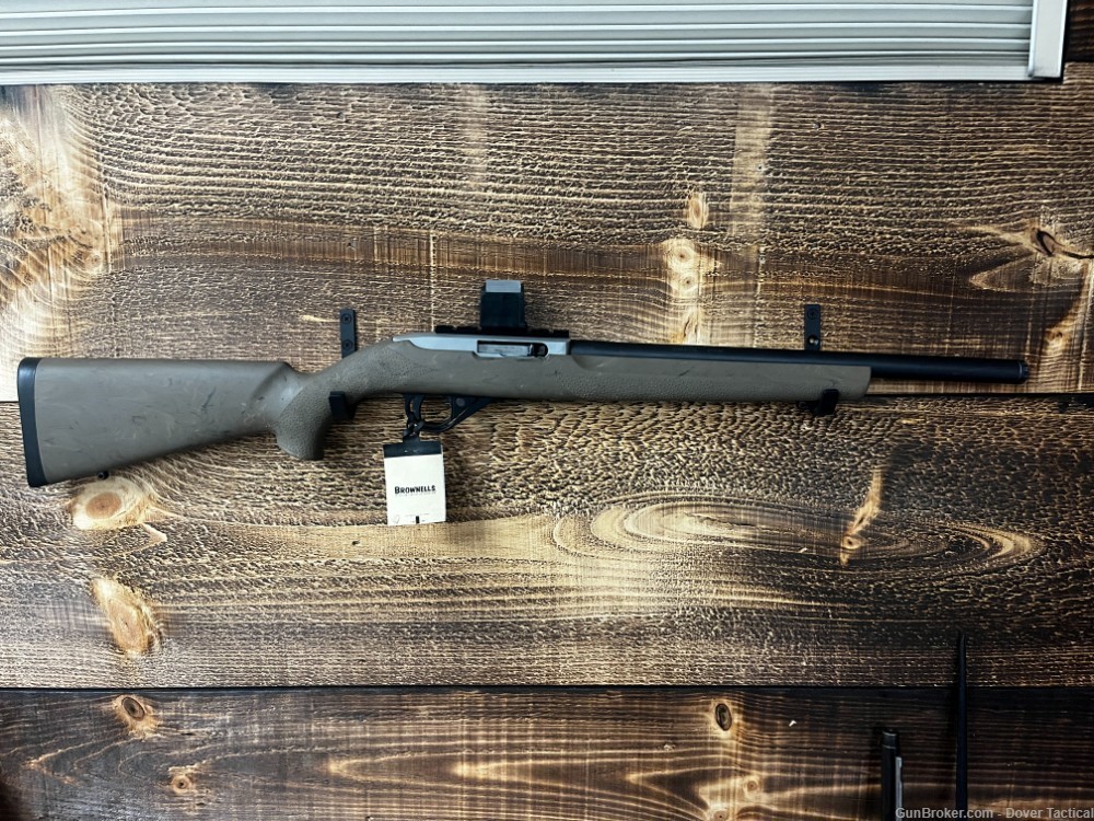 RUGER 10/22 THOMPSON MACHINE OPERATIVE INTEGRALLY SUPRESSED .22 -img-0