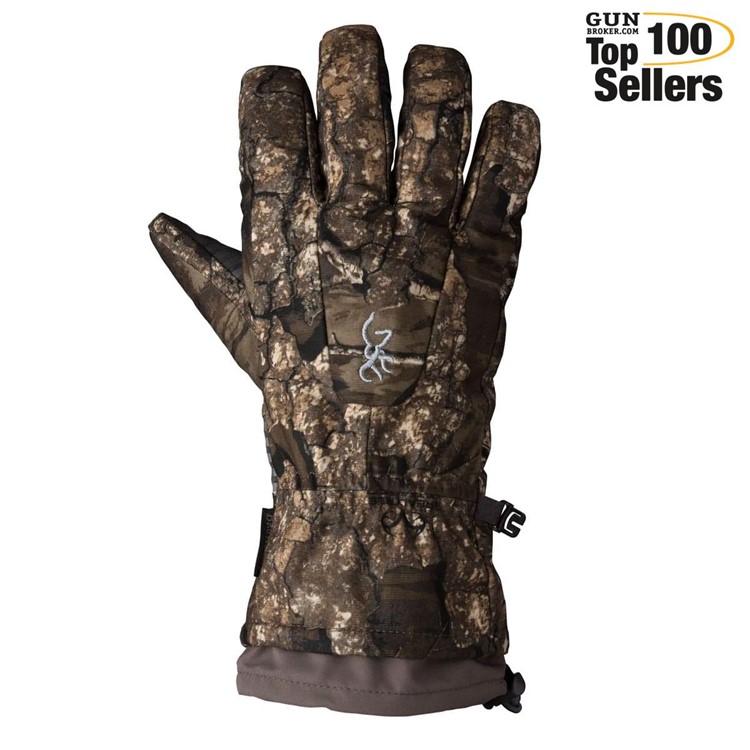 BROWNING BTU Realtree Timber Cold Weather Gloves, Size: XL 3074055704-img-0
