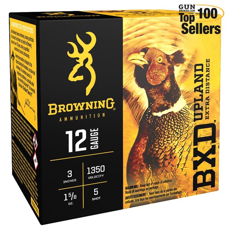 BROWNING BXD Upland 12Ga 3in 5 Shotshell-img-0