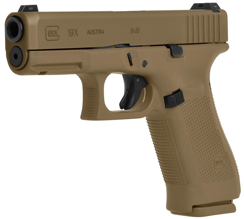 Glock 19X 9MM Pistol 4.02 Coyote Brown PX1950703-img-2