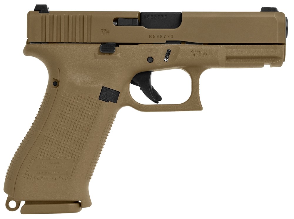 Glock 19X 9MM Pistol 4.02 Coyote Brown PX1950703-img-0