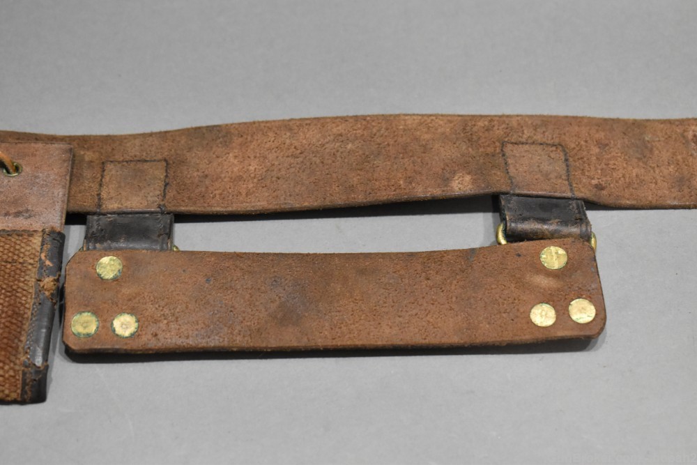 US Cavalry Belt Pattern 1882 Sherman Mills 45 Colt Rock Island Arsenal-img-11