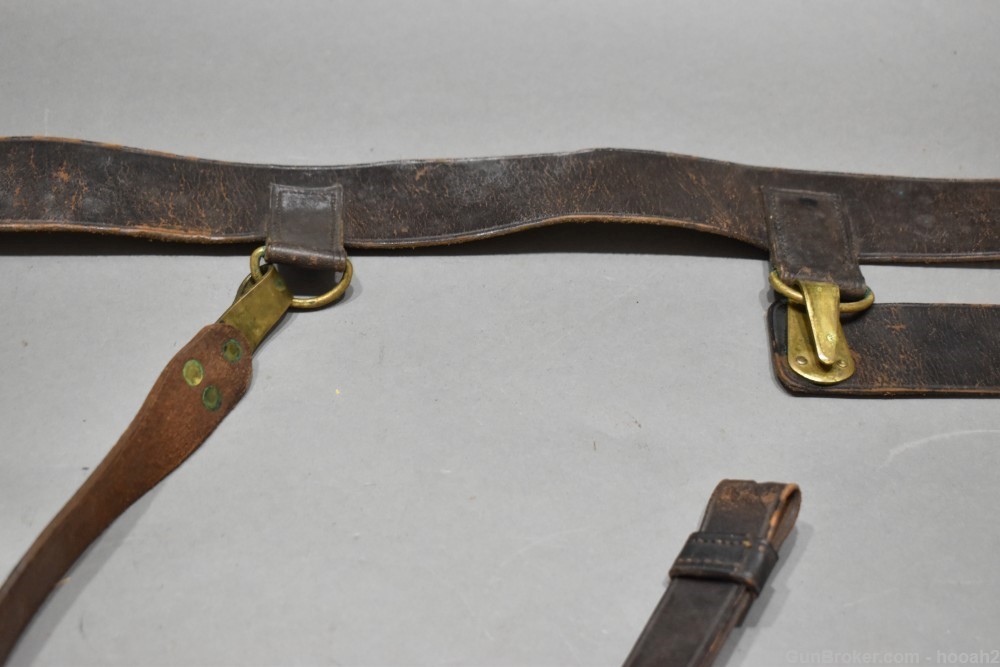 US Cavalry Belt Pattern 1882 Sherman Mills 45 Colt Rock Island Arsenal-img-4